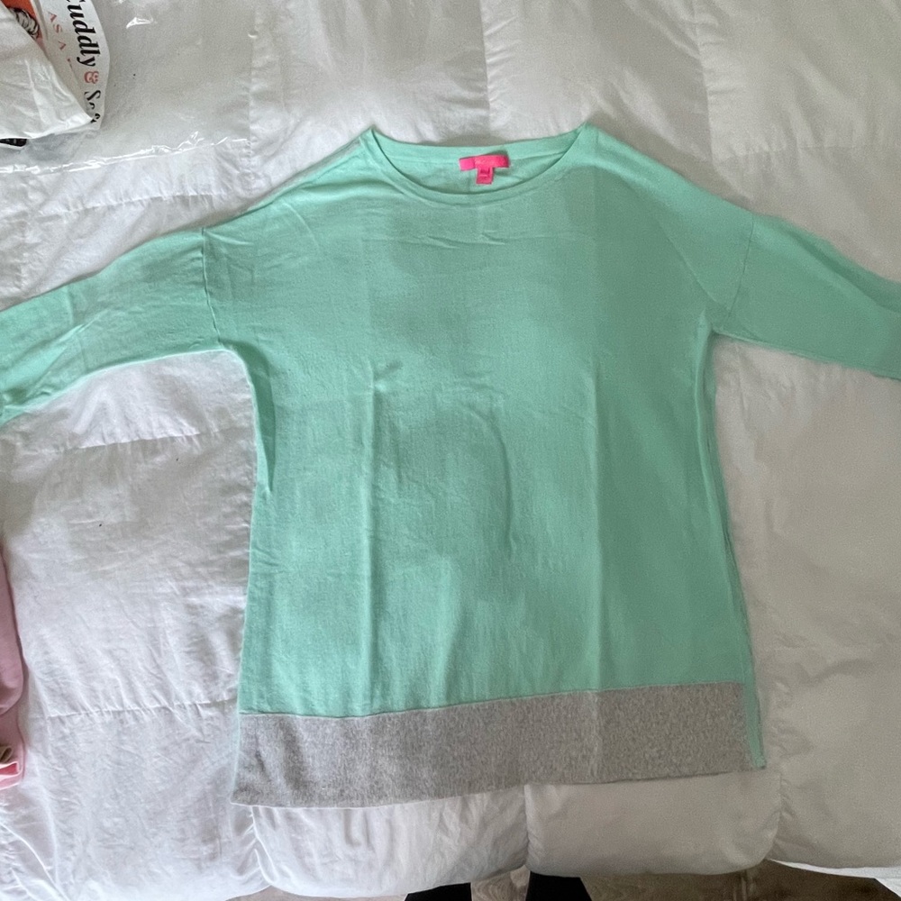 Lilly Pulitzer Green Sweater